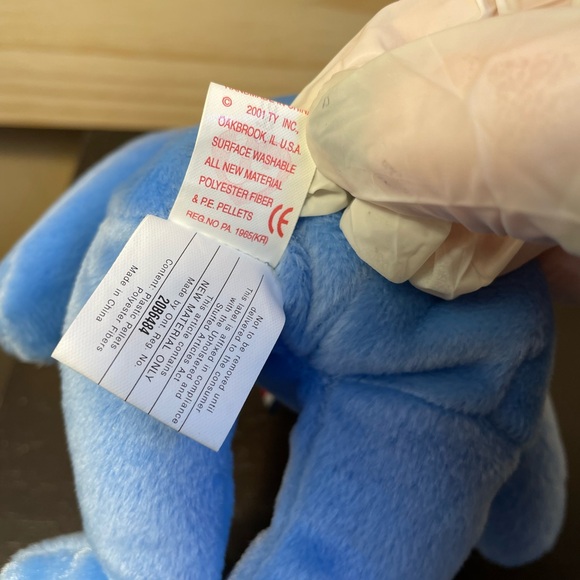 America, 2001 Beanie Baby - blue // 3/$38 - Picture 3 of 8
